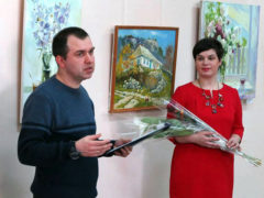 Представление художницы